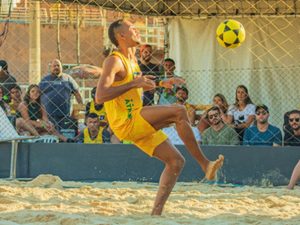 Atleta penedense de futevôlei, Matteus Pinheiro, volta a competir em nível nacional neste fim de semana