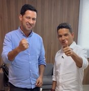 Rodrigo Cunha reforça apoio a pré-candidato Abidias Martins para vereador, em Maceió