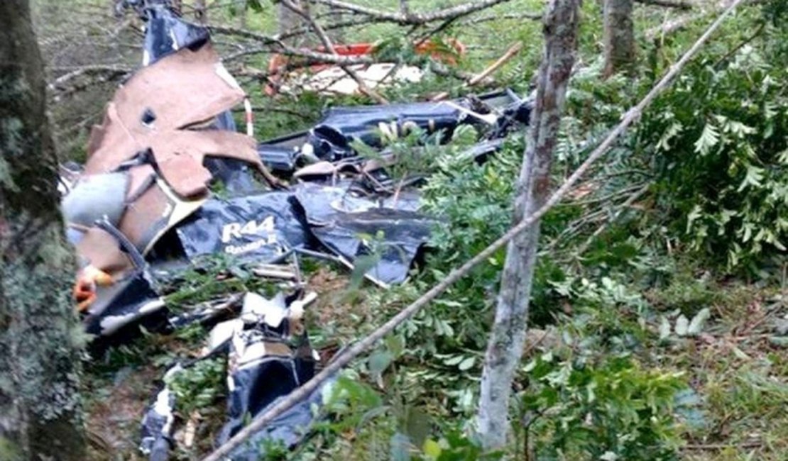 Aeronáutica investiga queda de helicóptero que matou quatro pessoas em SP