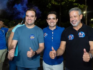 Arthur Lira cumpre agenda na Grande Maceió e recebe apoio de Lelo Maia