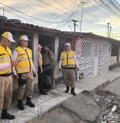Ronda no Bairro acolhe família em situação de vulnerabilidade e articula apoio social em Rio Largo