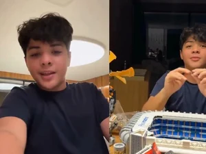 Filho de Wesley Safadão aparece pela 1ª vez após retirada de tumor