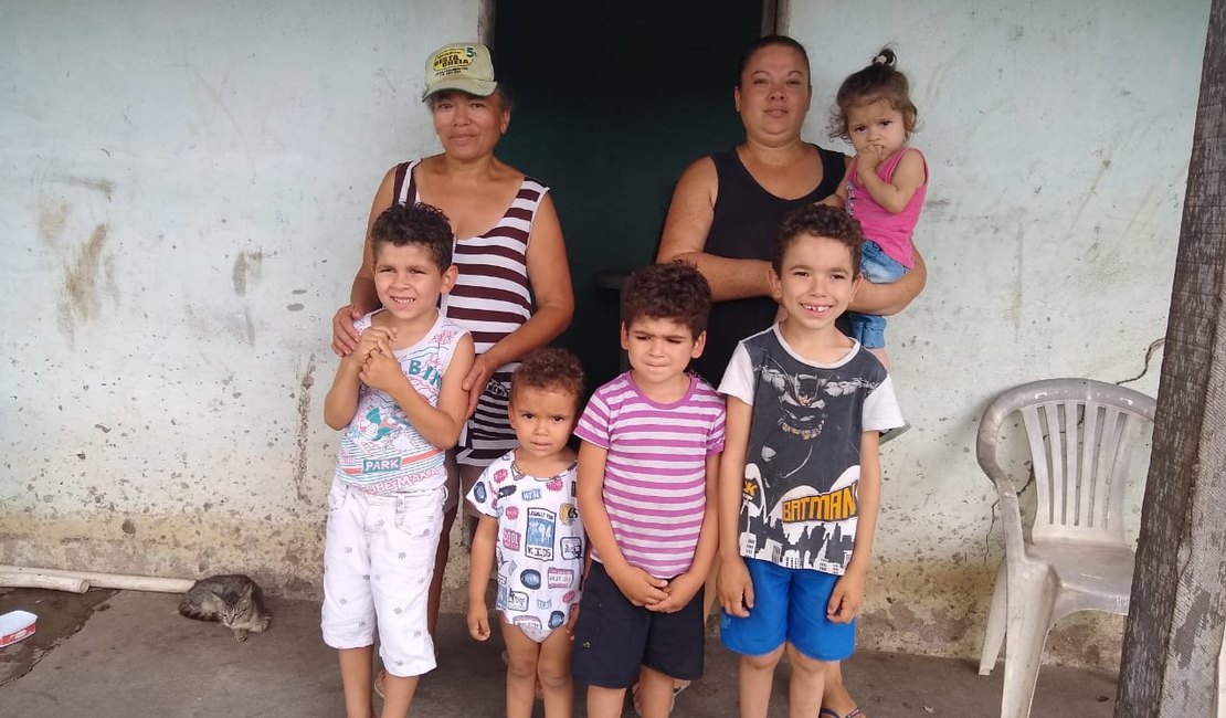 [Vídeo] Desempregadas, mãe e filha precisam de ajuda para manter a família em Arapiraca