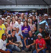 Renato Filho e Fátima Canuto inauguram comitê em Atalaia e intensificam campanha nas ruas