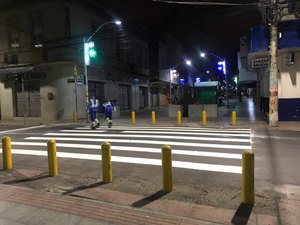 Nova Maceió: ruas do Centro recebem novas sinalizações