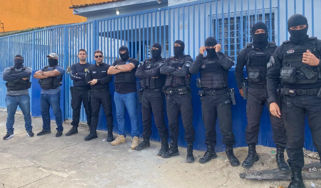 Operação integrada entre Policia Civil e Militar prende suspeitos em crimes em Arapiraca; drogas e produtos de roubos e furtos foram apreendidos