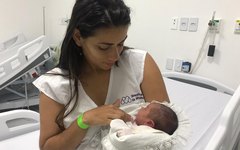 Melissa é o nome do primeiro bebê nascido em AL no dia 1° de janeiro de 2020 