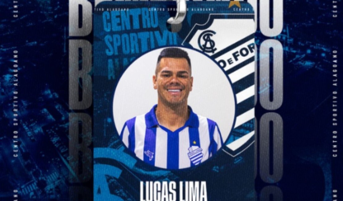 CSA anuncia contratação do atacante Lucas Lima para a sequência da temporada