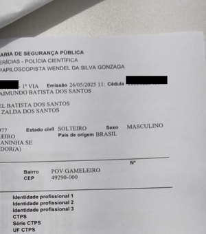 IML de Arapiraca convoca familiares de sergipano para liberação de corpo