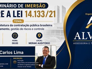 Capacitação em contratações públicas atualiza profissionais sobre nova lei de licitações; curso aborda planejamento, gestão de riscos e controle na Lei nº 14.133/2021