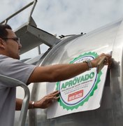 Selo garante qualidade da água potável transportada em caminhões de Maceió