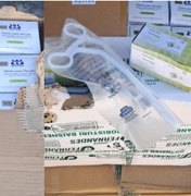 Polícia recupera carga de produtos hospitalares roubada e prende três suspeitos
