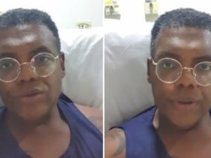 MC Marcinho diz que ficou em coma por infecção grave no pé