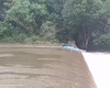 Vídeo mostra momento em que caiaque com ex-prefeito cai e fica preso na correnteza