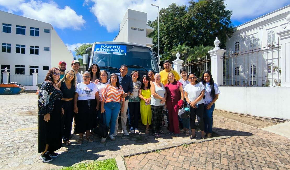 Artesãos do Alagoas Feita à Mão embarcam rumo à Fenearte