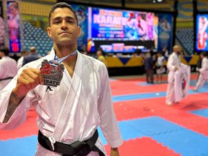 Sargento da Polícia Militar garante vaga no Mundial de Karatê, na Romênia