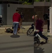 Motociclista fica gravemente ferido em acidente no bairro Eldorado, em Arapiraca