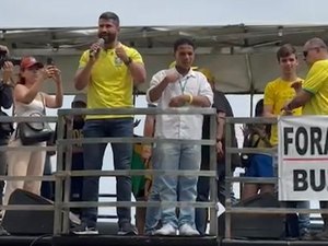 Deputado Fabio Costa participa de ato em Maceió pela liberdade