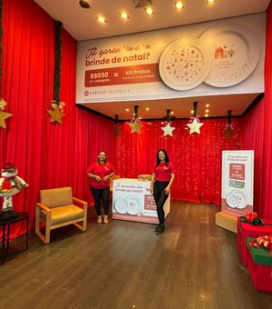 Clientes do Partage Arapiraca ganham brinde especial na nova campanha de Natal