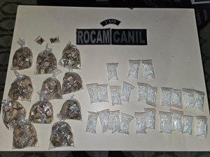 Jovem de 19 anos é preso com mais de 800 porções de drogas em Arapiraca