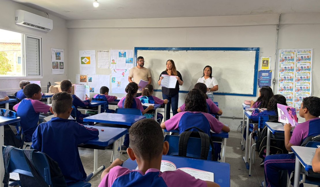 Traipu inclui material sobre violência contra a mulher e feminicídio nas escolas