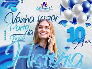 Provedor de internet completa 10 anos levando serviço de qualidade ao povo de Lagoa da Canoa