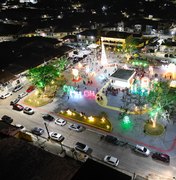 Decoração natalina de São Luís do Quitunde é destaque na Região Norte e encanta Famílias