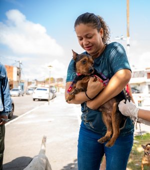 Prefeitura de Maceió realiza último dia de vacinação antirrábica no próximo sábado (8)