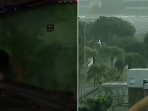 Duas pessoas morrem em desabamento após fortes ventos no Rio