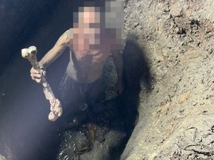 Homem bêbado confessa que matou ex-companheira e ajuda a desenterrar ossada em União