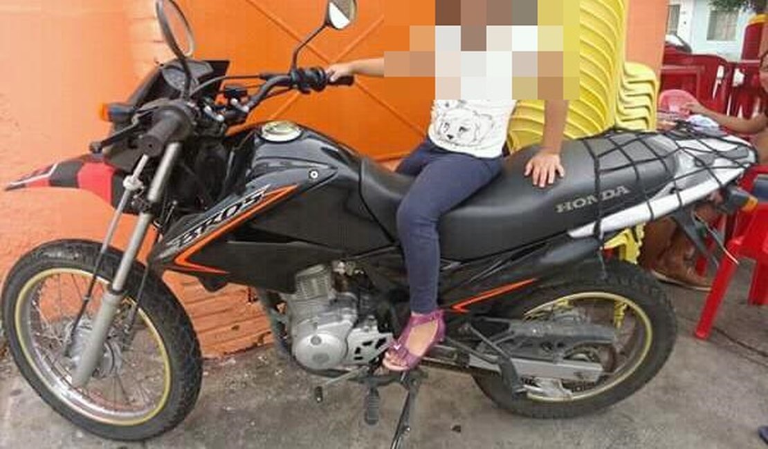 Mototaxista de Maceió apela para encontrar moto levada durante assalto