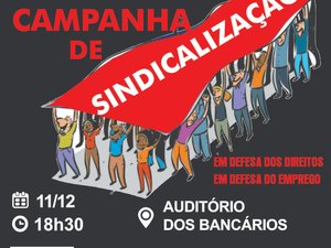 Centrais sindicais e MPT farão pré-lançamento da campanha de sindicalização