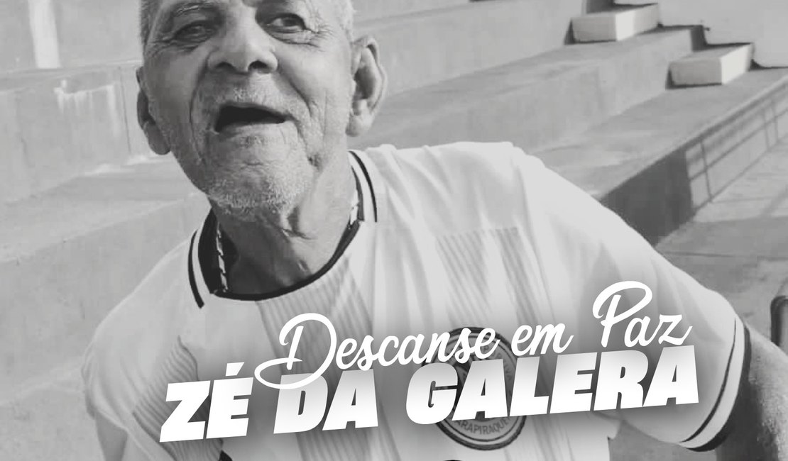 'Zé da Galera' será homenageado em partida do ASA neste sábado (24)