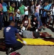 Motociclista sofre acidente no bairro Planalto, em Arapiraca