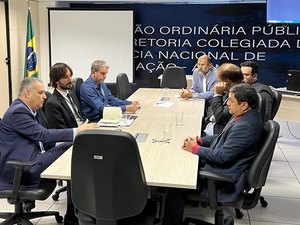 Alfredo Gaspar se reúne com a ANM para coletar dados sobre afundamento de solo de Maceió