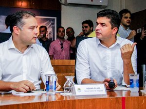 Prefeito e governador discutem expansão de saneamento em Maceió