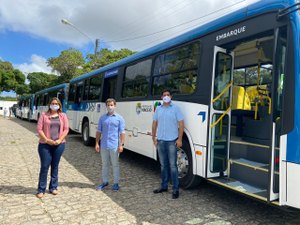 Empresa São Francisco entrega seis novos ônibus para o sistema de transporte de Maceió
