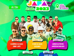 Japaratinga divulga programação do Carnaval 2023