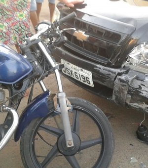Embriagado e de moto, homem sofre acidente em Arapiraca