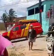 [Vídeo] Nova explosão de gás deixa pessoa ferida no município de Rio Largo