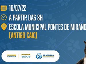 [Vídeo] Programa Meu Amigo Pet será realizado neste sábado (16) no Caic do Santa Edwiges