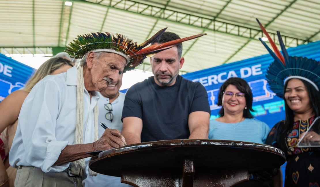 Escola indígena em Palmeira dos Índios é a primeira unidade anunciada pelo Programa Escola do Coração