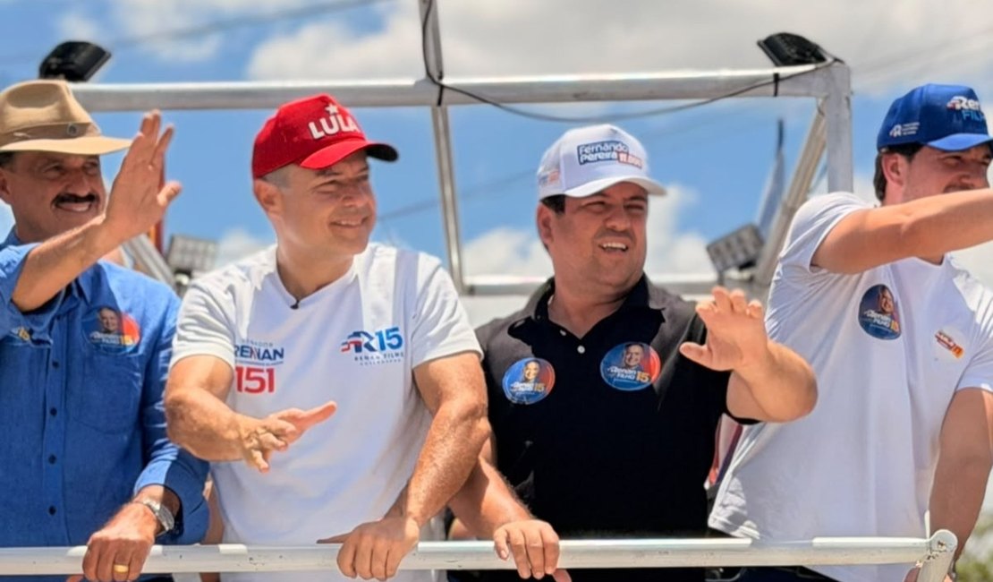 Marlan Ferreira mobiliza carreata para recepcionar Renan em Limoeiro de Anadia