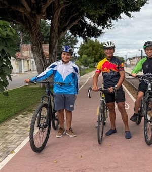 No Dia do Ciclista, Arapiraca celebra avanços na mobilidade com ciclovias