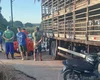 Colisão entre moto e caminhão deixa dois feridos na zona rural de Arapiraca