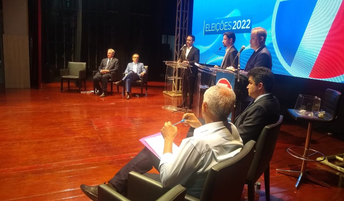 [Vídeo] Candidatos ao Governo de Alagoas elogiam 7Segundos pela iniciativa do debate em Arapiraca