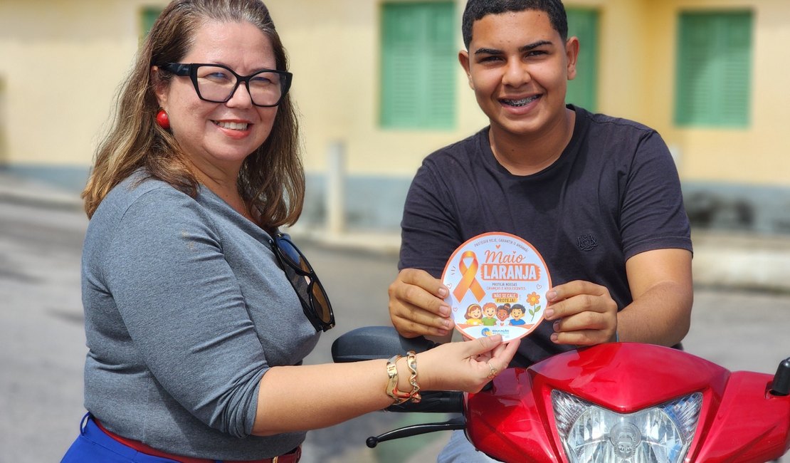 Educação e Assistência Social reforçam combate ao abuso infantil no Maio Laranja em Jequiá da Praia