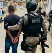 Suspeito é preso por tráfico de drogas durante operação no Alto do Cruzeiro, em Palmeira dos Índios