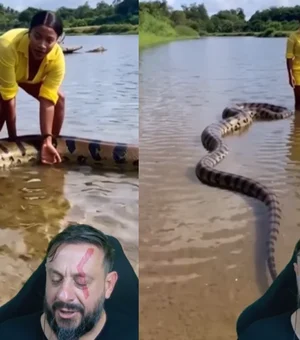 Cobra gigante? Biólogo Henrique revela verdade sobre vídeo viral
