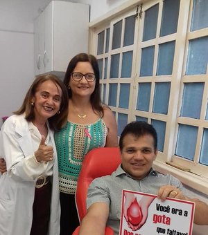 Deputado Ricardo Nezinho adere a campanha de doadores de sangue 
